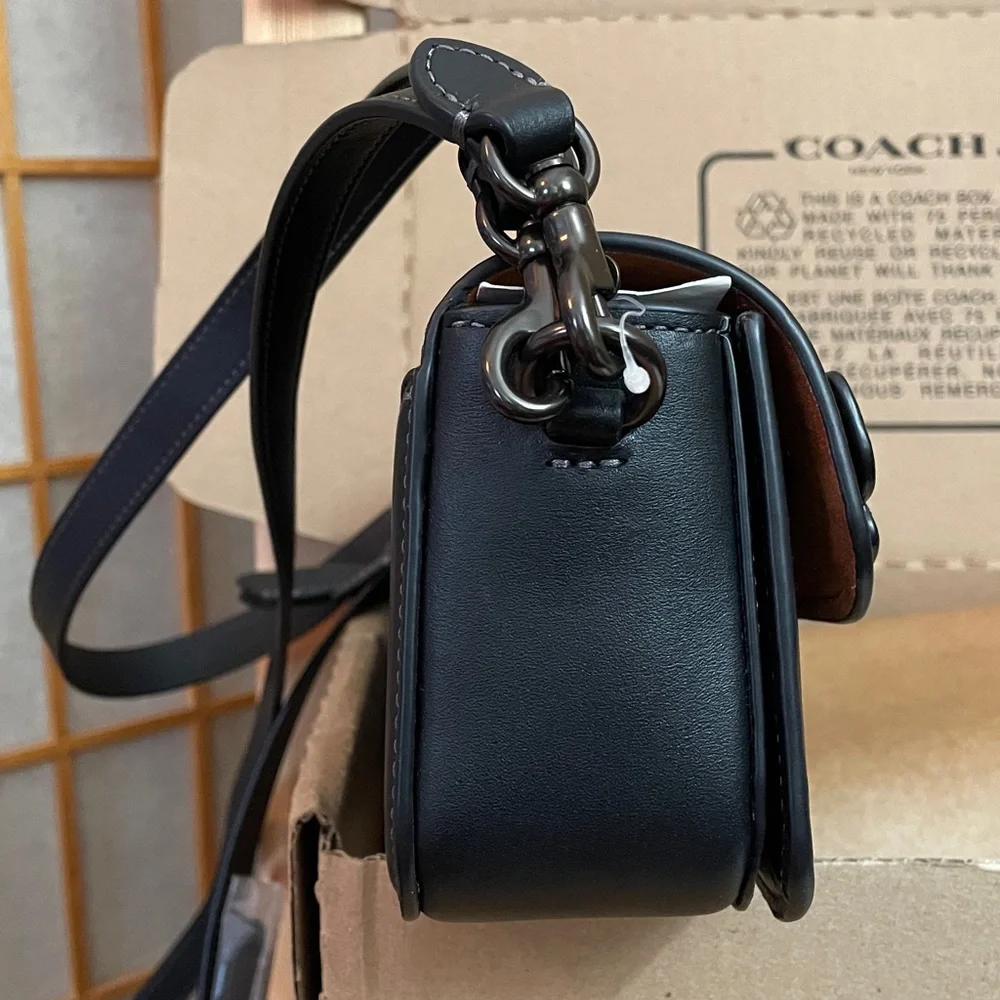 Coach Tea Roses Baguette Bag with Coach Cherry Hangtag & Mini Cherry Charm NWT - Picture 9 of 17